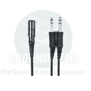 HS Adapter – 6 Pin Lemo to Dual GA Plug Adapter