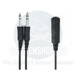 HS Adapter – Helicopter Plug (U-174) to Dual Plug