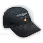 Design 4 Pilots - Pilot Caps Microfibre - Black