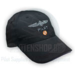 Design 4 Pilots - Pilot Caps Cotton - Black