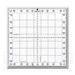 Pooleys - PP-1 SQUARE PROTRACTOR - Without Cord