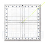 Pooleys - PP-1 SQUARE PROTRACTOR - with Cord