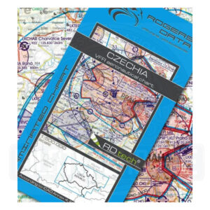 VFR Chart - Czech Republic 1:500,000 Rogers Data 2026